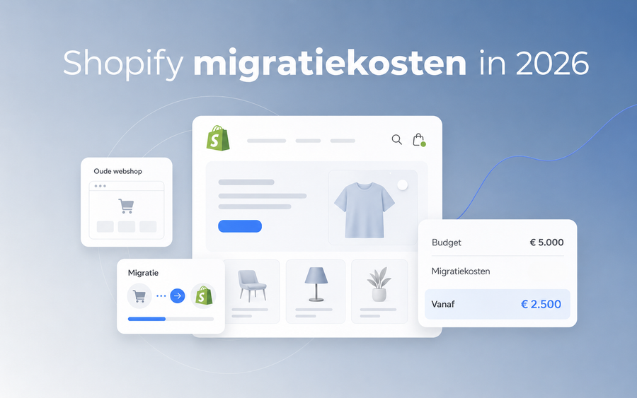 Wat kost migreren naar Shopify? Prijzen 2026